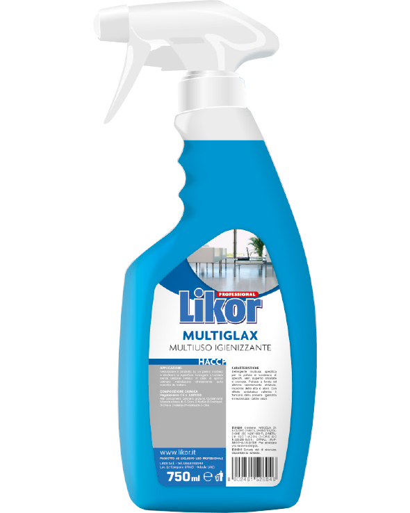  Detergente vetri e multiuso Multiglax ml 750