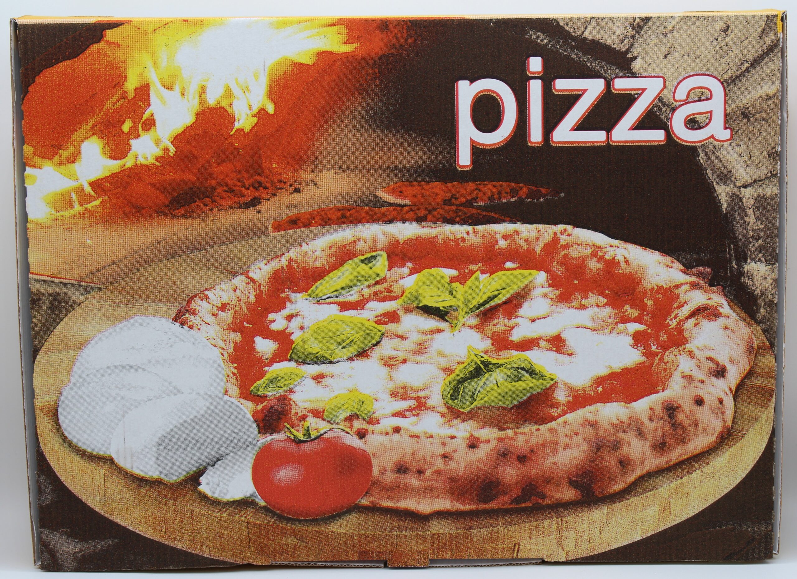 100pz Scatole Pizza in cartone rigido modello Americano 33x33cm h3,5 –  NaturalCart