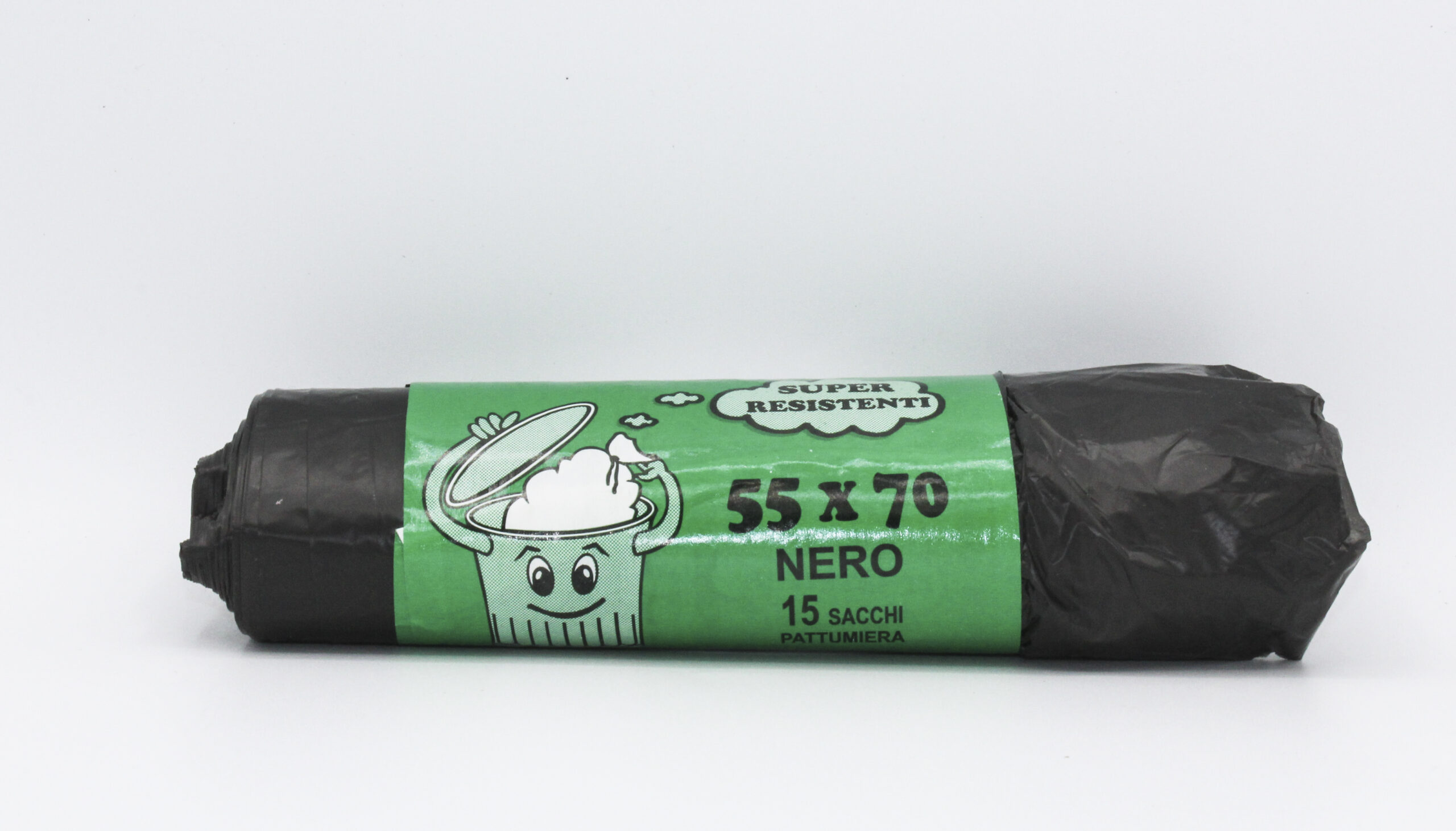 SACCHI NERI 55X70 ROTOLO DA 15 PZ - Yes Professional s.r.l.